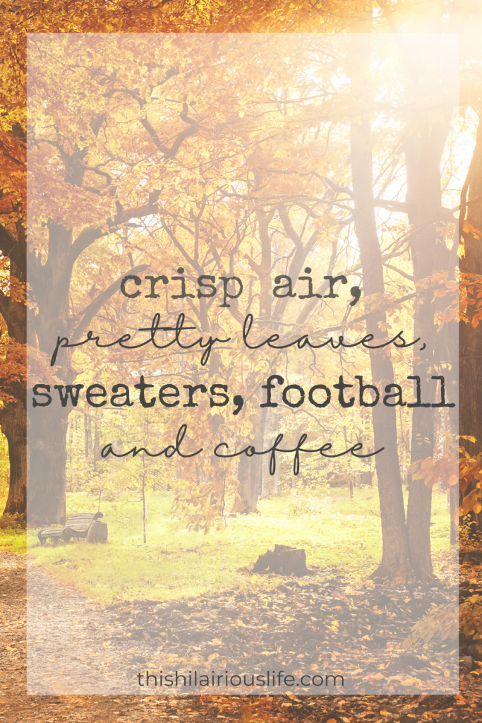 fall in love with fall quote